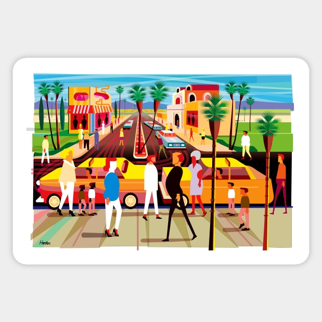 Palm Desert Shopping Sticker by charker